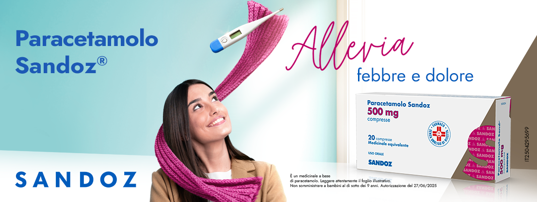 SANDOZ BANNER PARACETAMOLO