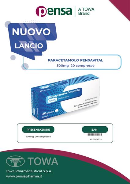 TOWA PARACETAMOLO PENSAVITAL