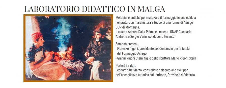 Malga Stazio (VI), Laboratorio didattico