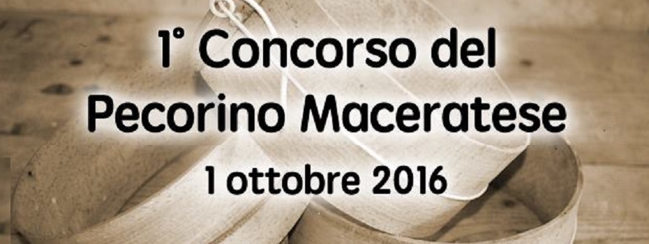 1° Concorso del Pecorino Maceratese