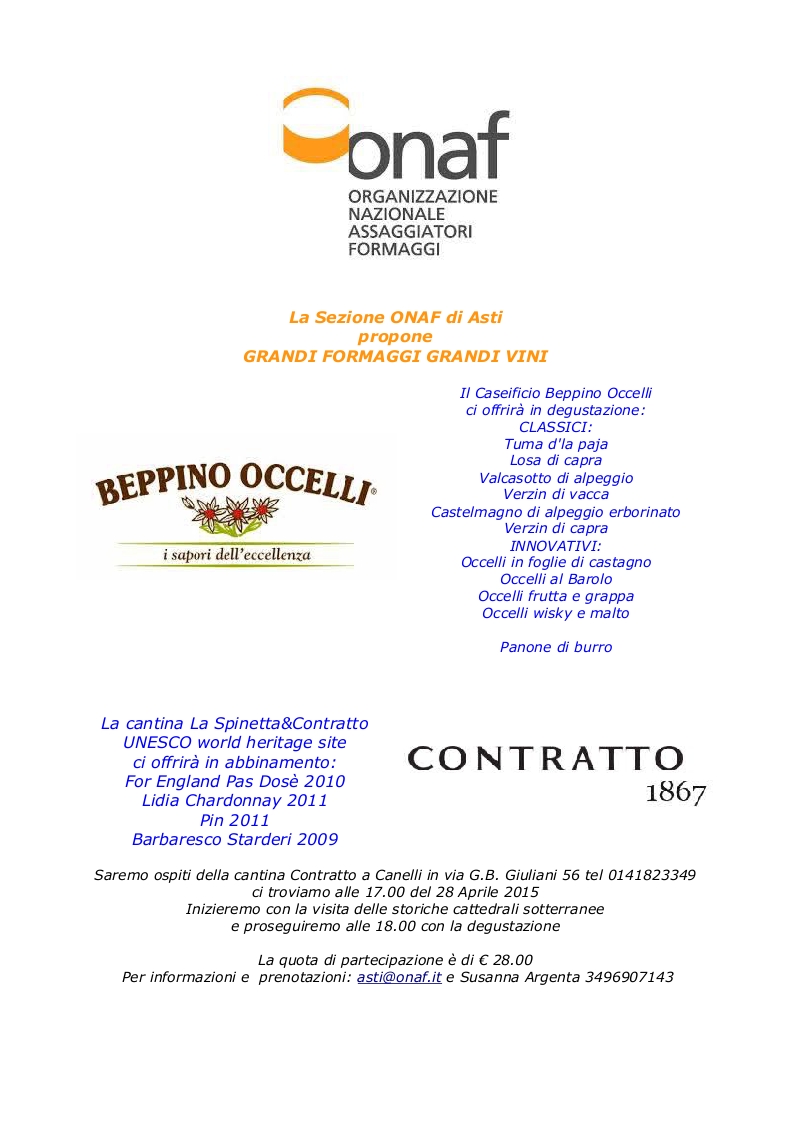 GRANDI FORMAGGI GRANDI VINI