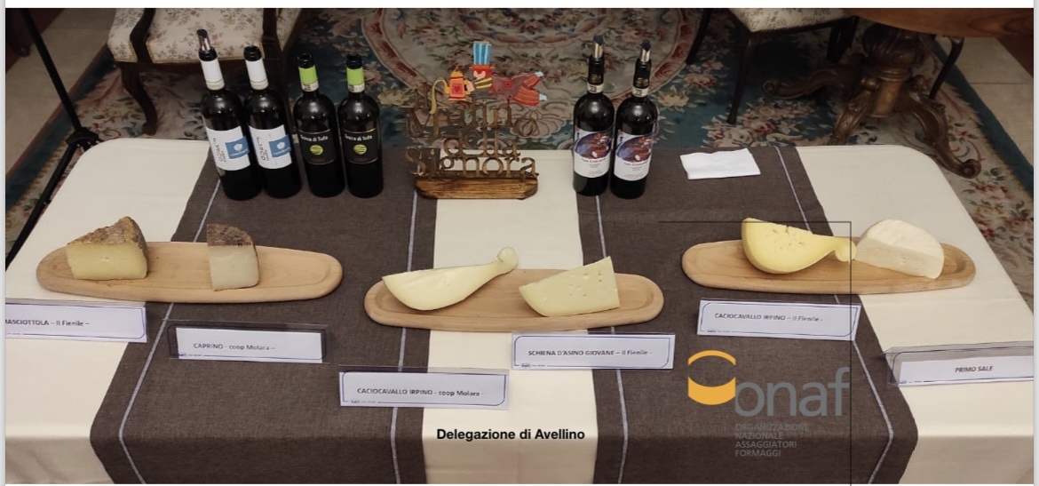 Tra scaglie, calici e... Incontro tra formaggi e vini d'Irpinia
