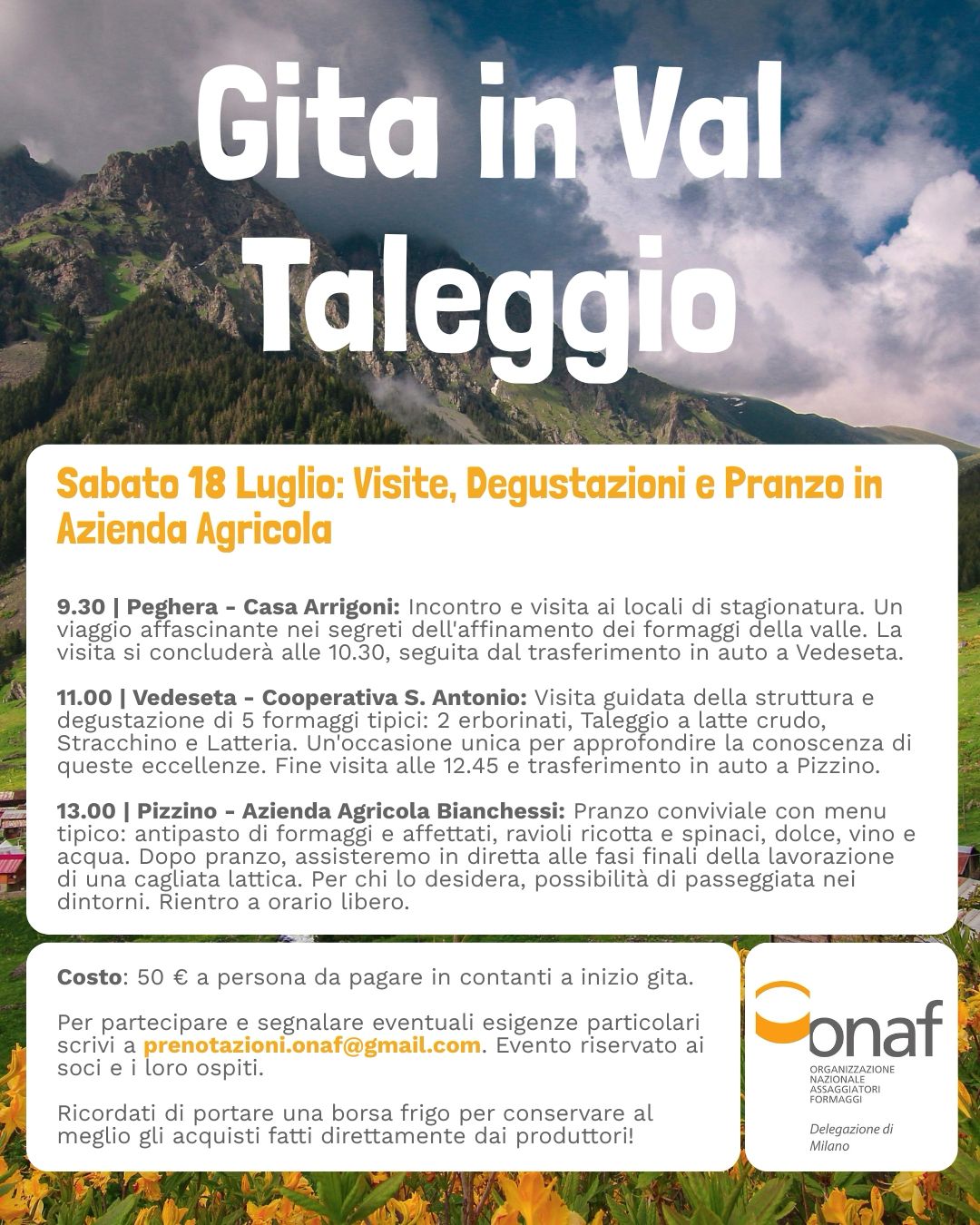Gita in Val Taleggio