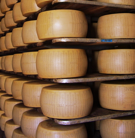 Prato, Degustazione verticale di Parmigiano Reggiano DOP
