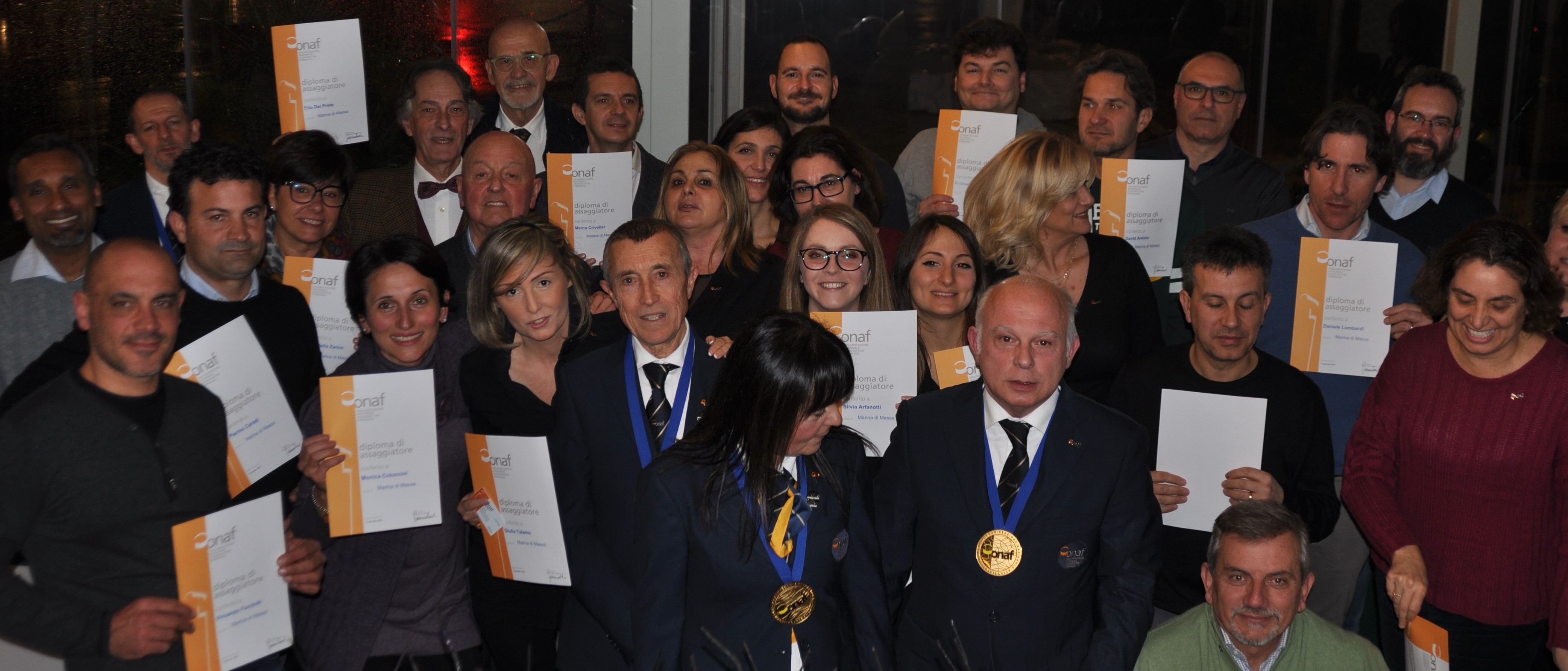 CONSEGNA DIPLOMI CORSO MARINA DI MASSA